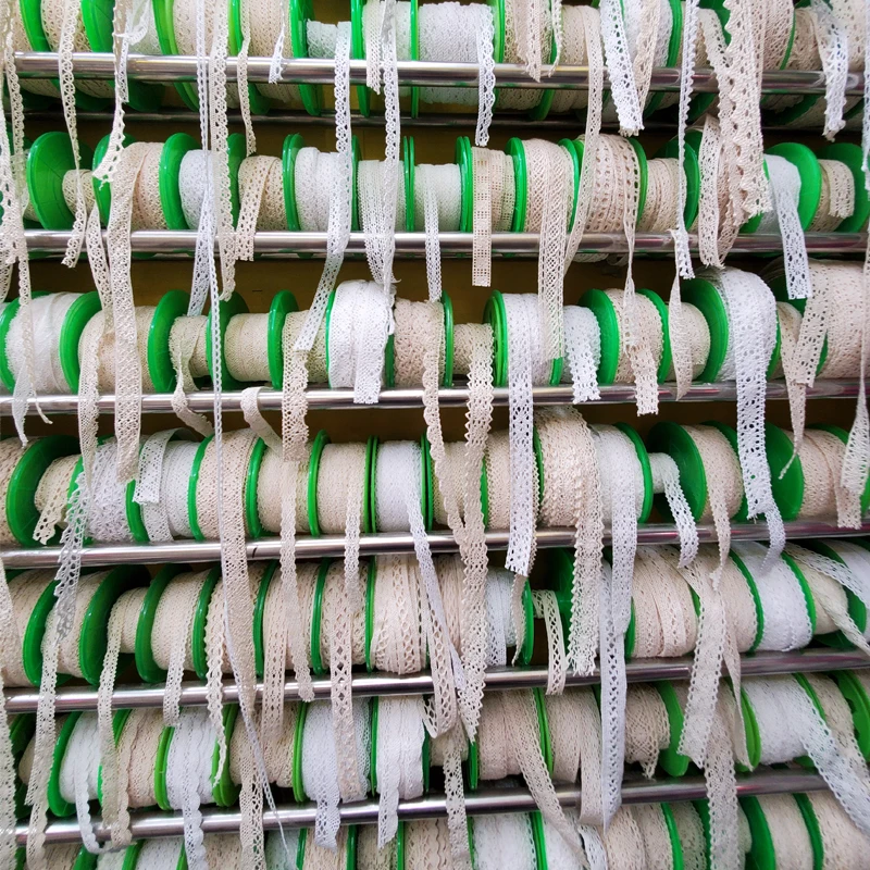 
Factory Price Hot Sale High Quality Lace Garment Crochet Cotton Lace Trimmings 