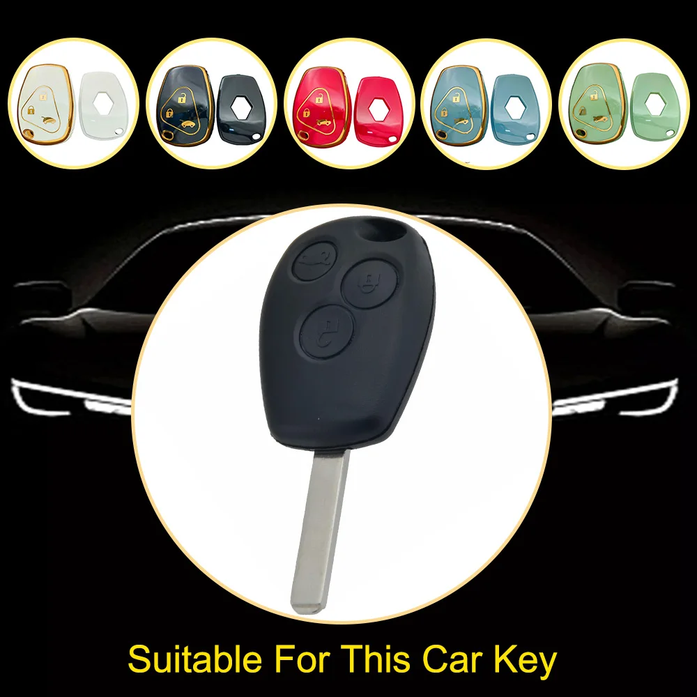 Innofit RED1 Premium Quality Brand TPU Car Key Fob Case For Renault Dacia Koleos Fenglang Megane Laguna Sales Reasonable Price