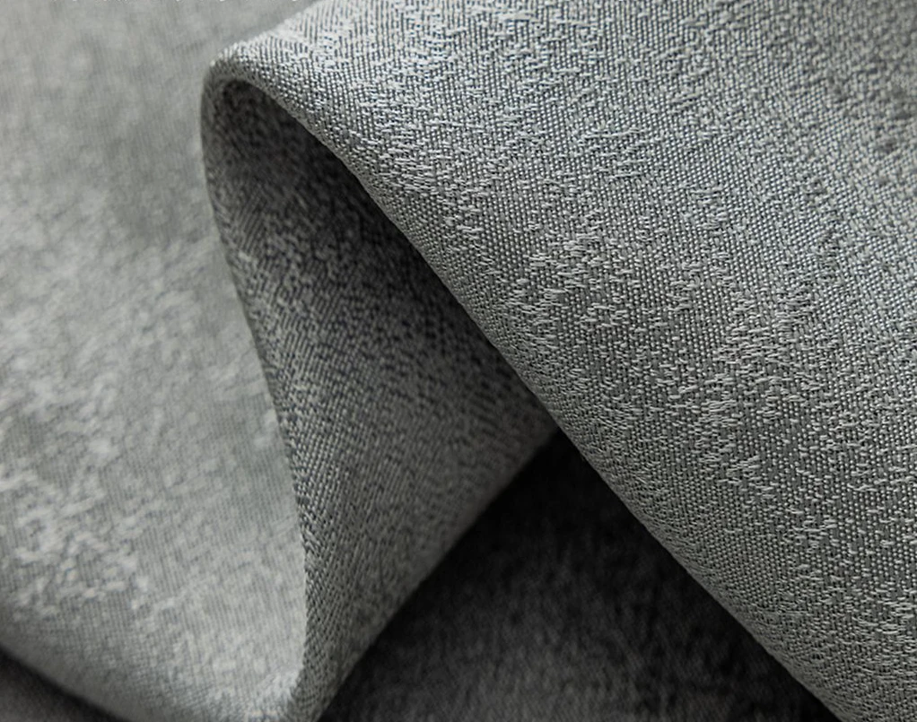 Factory Supply High Quality Jacquard Black out door curtains for Home