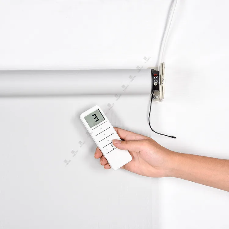 Высококачественные готовые электронные и моторизованные жалюзи, элегантные шторы с моторным дизайном