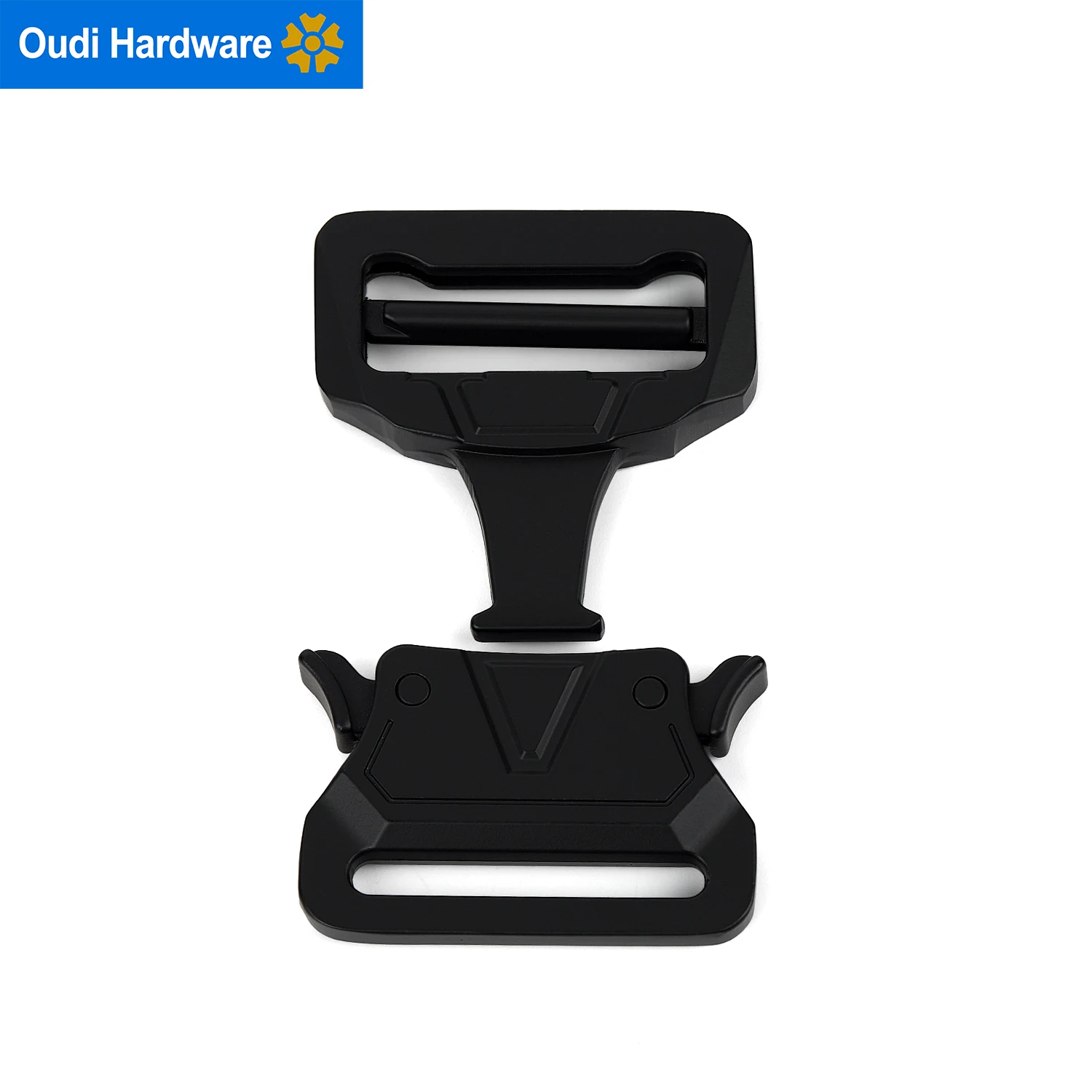 T5001 Quick Release Metal Tactical Buckle Green Webbing Custom Fabric Belt for Men