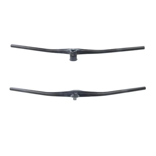  Новый Интегрированный Плоский руль LightCarbon MTB из углеродного волокна с компьютерным креплением