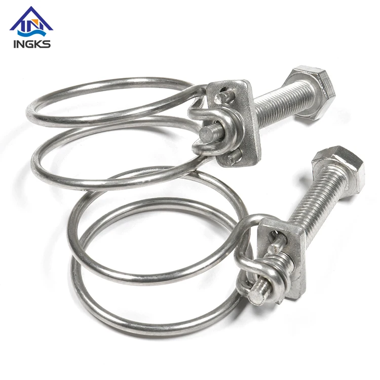 Worm Gear Hose Clamp Heavy Duty Small Hose Clamps Automotive Pipe Radiator Plumbing Fuel Line Hose Clamp