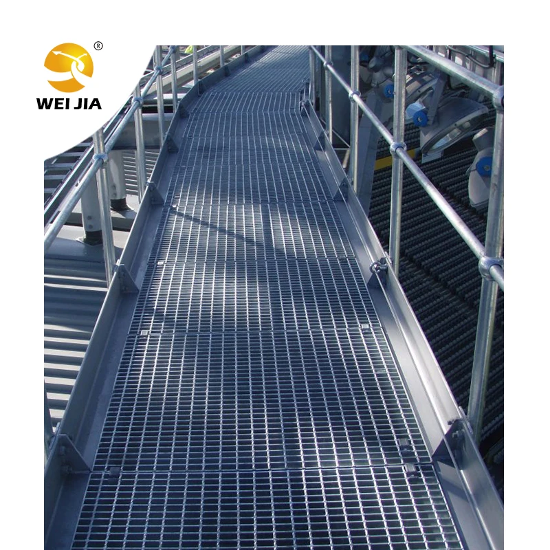 Hot sale steel walkway grating for floor and storm drainage trench cover
