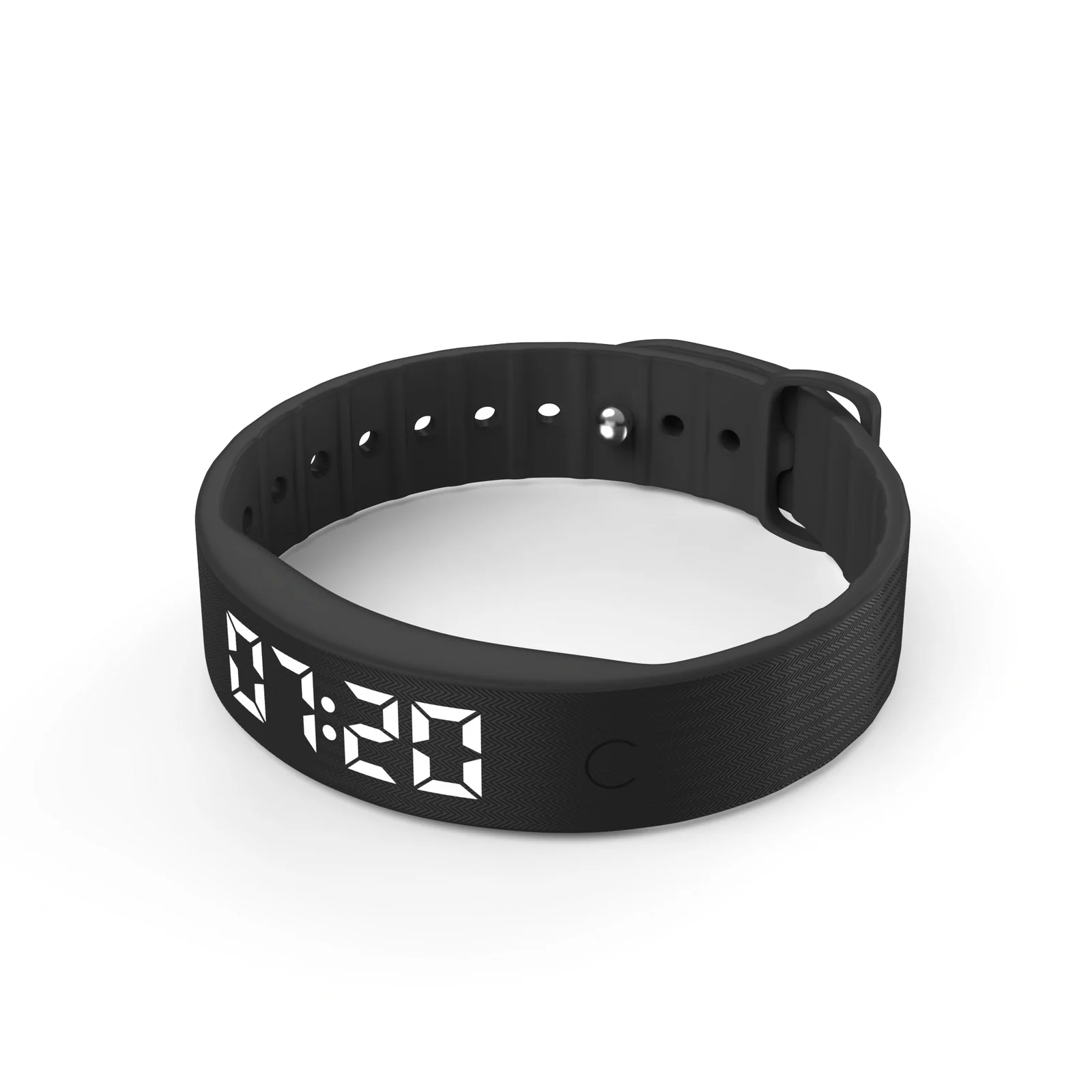 Water Resistant Promotional Gift Custom Logo Sports Bracelet Fitness Tracker Vibrating Alarm Watch