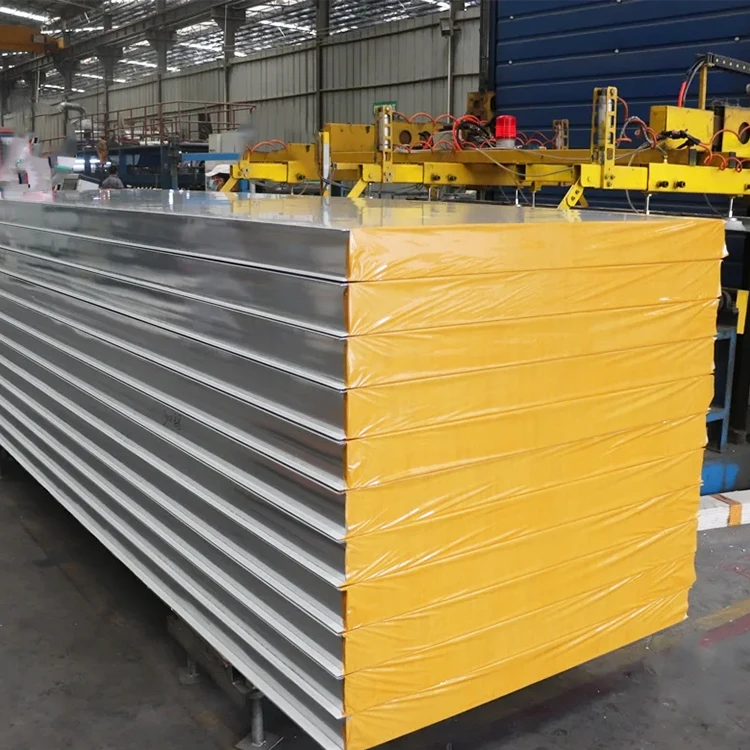 In Stock high density modular panels outside wall panels roofing tiles sandwich panel