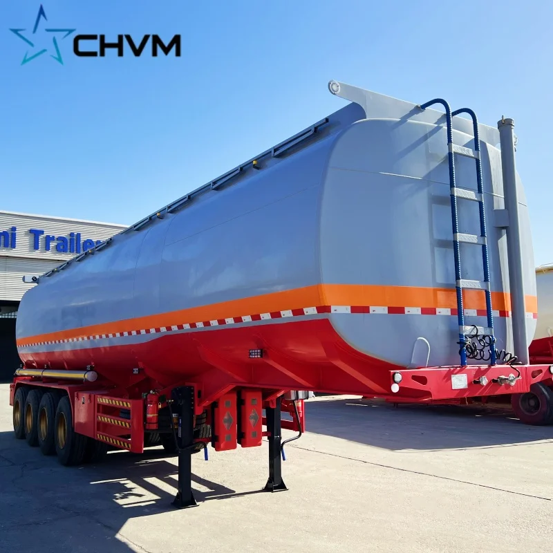 Топливный полуприцеп REMOLQUE Aluminum10000 галлонов 5 отсеков для транспортировки дизельного топлива или масла на АЗС