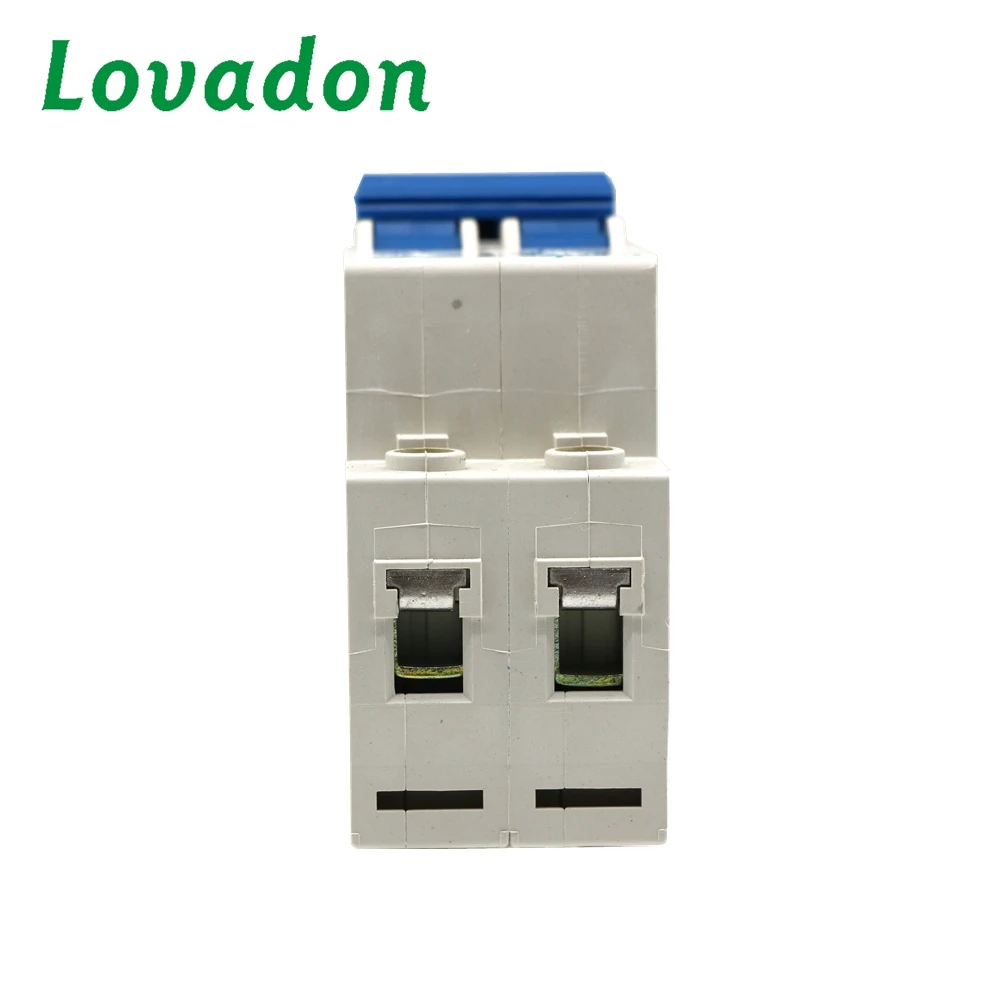 10A 32A DC220V Mcb Выключатель 2-полюсный Электрический миниатюрный выключатель