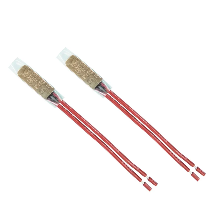 KSD9700 Bimetal thermostat iron shell BK05 130c 8A 10A normally closed overheating protection switch thermal switch