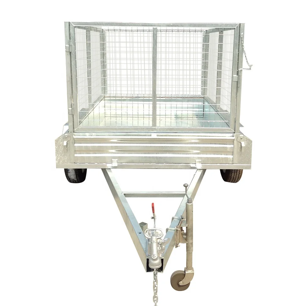 10x5 Tandem Axle Utility Cage Trailer