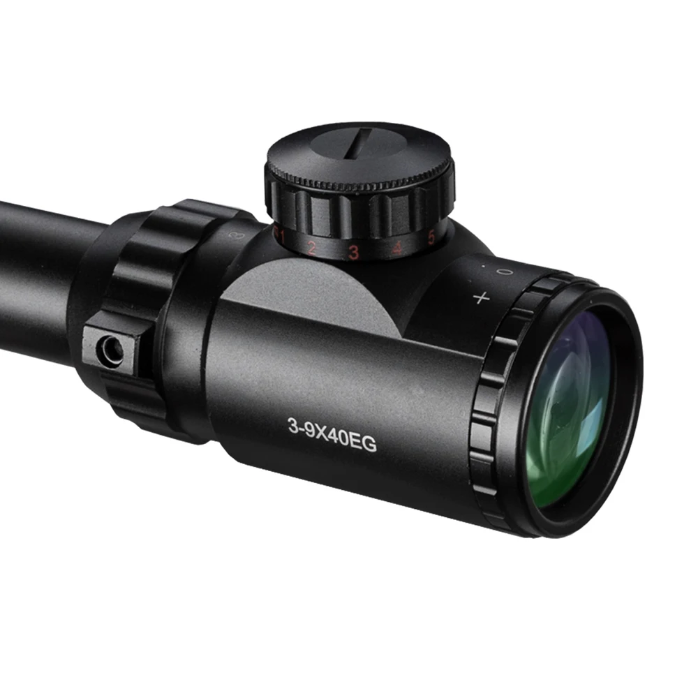  3-9x40 EG Красная Зеленая Сетка оптика охотничьи наружные пневматические прицелы оптический прицел