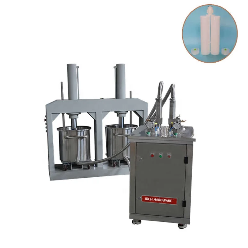 50ml Dental  Silicone Impression material Dual Cartridge Filling Machine