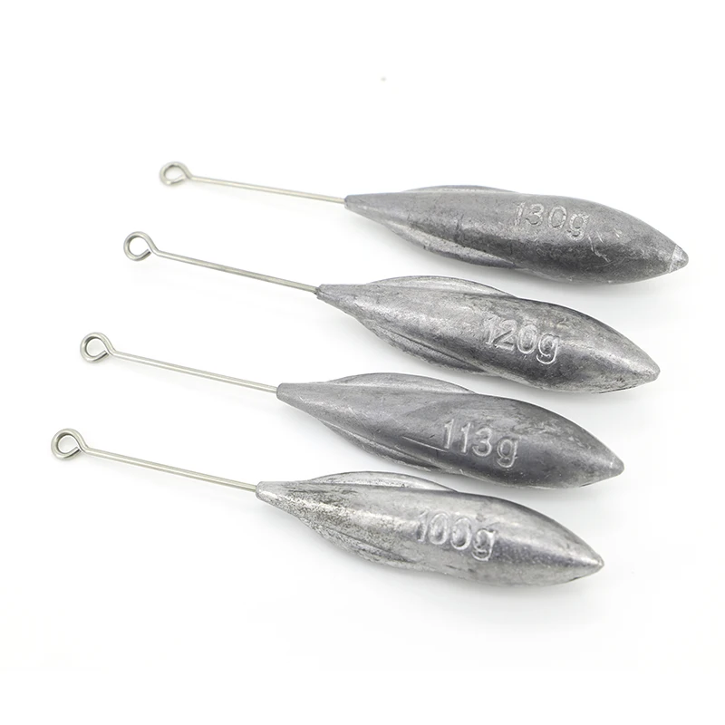 100g-130g SP plomo aletas  pesca surf casting sinkers long tail  fishing lead weight fishing weight sinkers