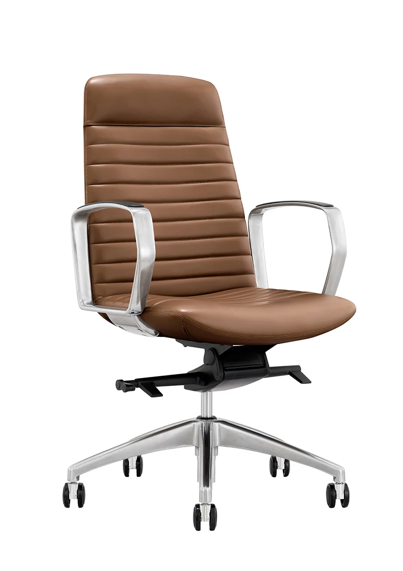 OEM China Original Manufacture Office Furniture Manager Leather Executive boss Office Chair Luxury swivel fabric office chair