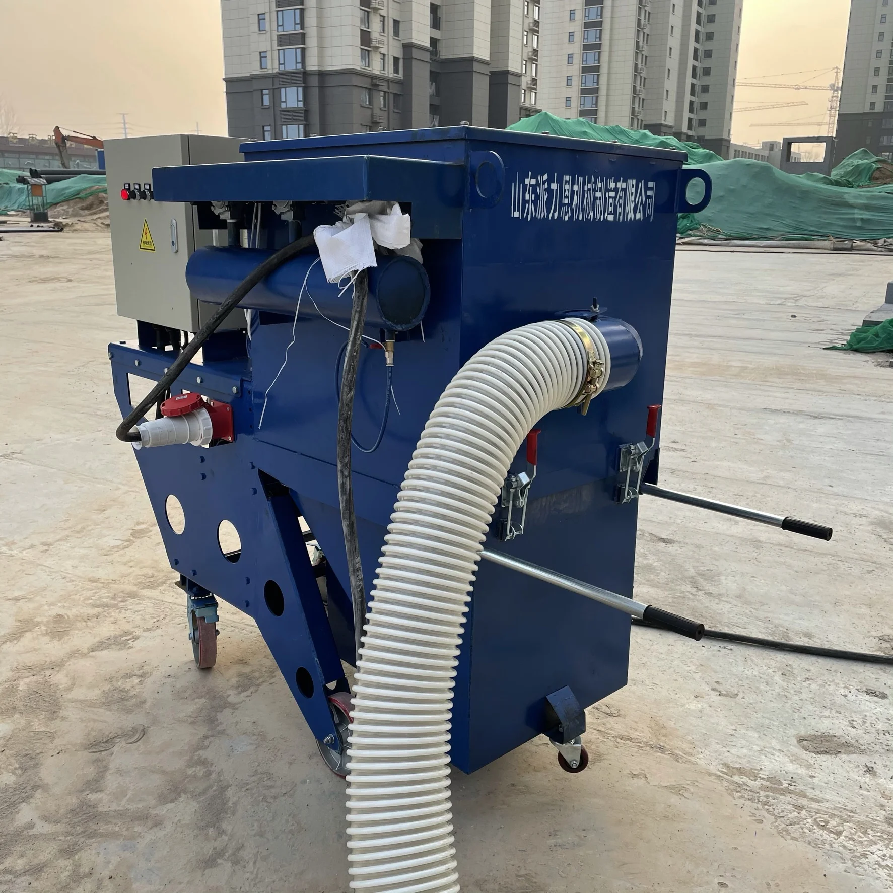 8 Concrete Shot Blaster Road Shot Blasting Machine Airport Road Surface Shot Blasting Machine