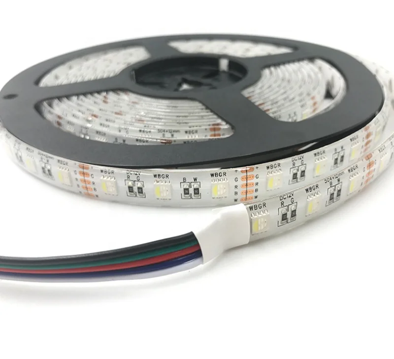 RGBW 4 в 1 Loxone pwm knx dmx dali умное управление ленточная лента освещение 5 м рулон Epistar SMD 5050 24 В 96 led/M светодиодная