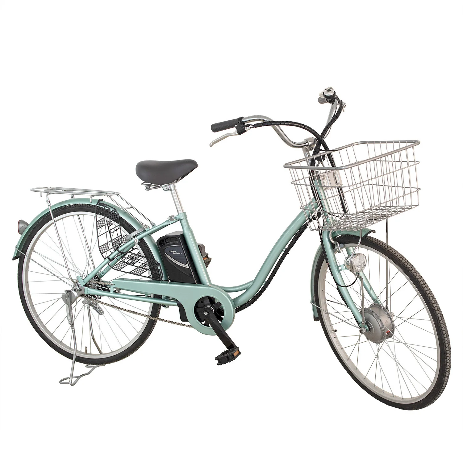 Japan market 26 inch Electric Pedelec 250W 36V electric bicycle with single speed
