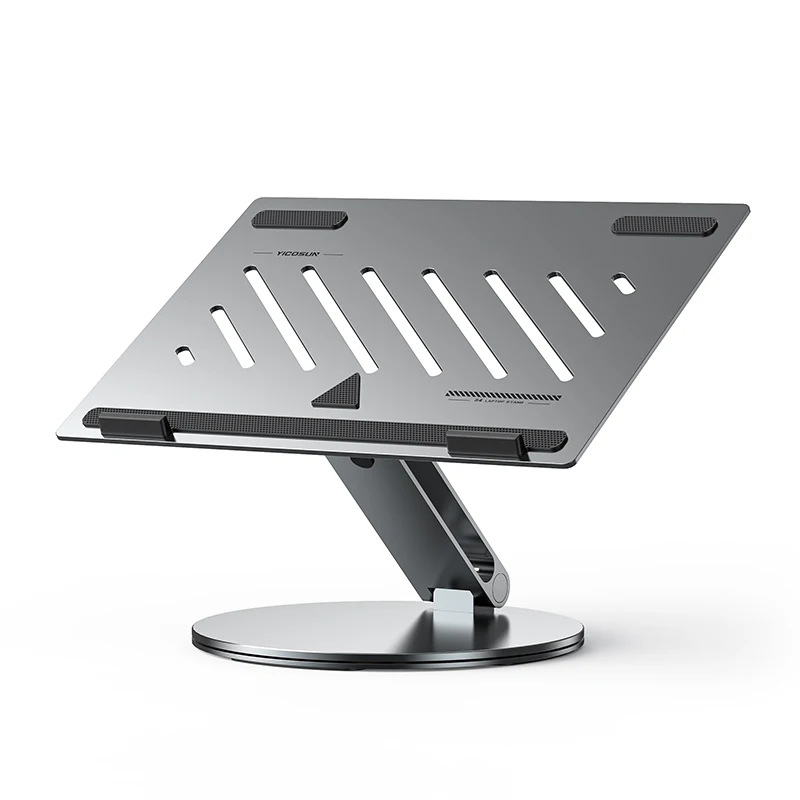 Factory Orginal Foldable Adjustable USB Hub With Desktop Mobile Phone Holder Laptop Stand