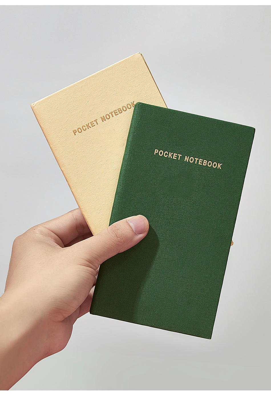 LABON Custom Logo Waterproof Portable Notepad Dotted Paper Pockets Size Simple Notebook