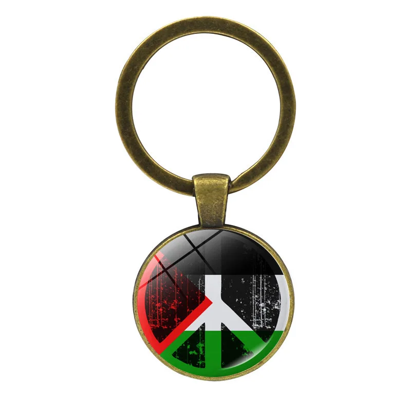 Wholesale palestine ring products Bag Key Accessories Fashion palestine  Keyrings  palestine keychain