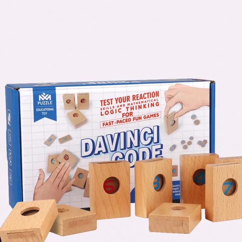 2024 new decipher tower board game exercise logical thinking initiation parent child interaction educational toys for kids CE