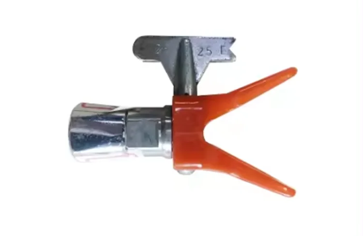 Pneumatic Cylindrical rotary nozzle Alloy spray tip with guard
