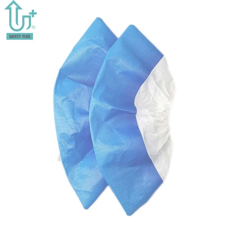 Disposable Anti-Slip PE CPE Nonwoven Shoecover PP Shoe Cover for Protection Safety Product