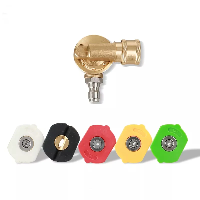 SPS Quick Conduits & Fittings 5 Color Turbo Jet Power Washer High Pressure Spray Nozzle