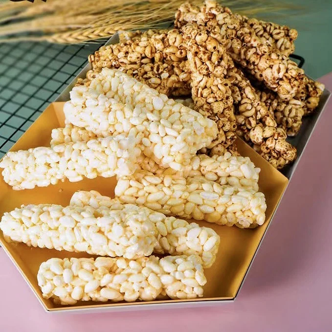 Factory Wholesale Cheap Export Snack Wheat Cracker Highland Barley Energy Bar Healthy Snack Food
