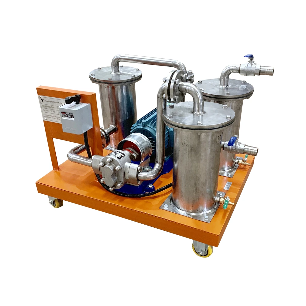 Маленький размер портативный 32Lpm нержавеющая сталь съедобное оливковое масло подсолнечное фильтр машина