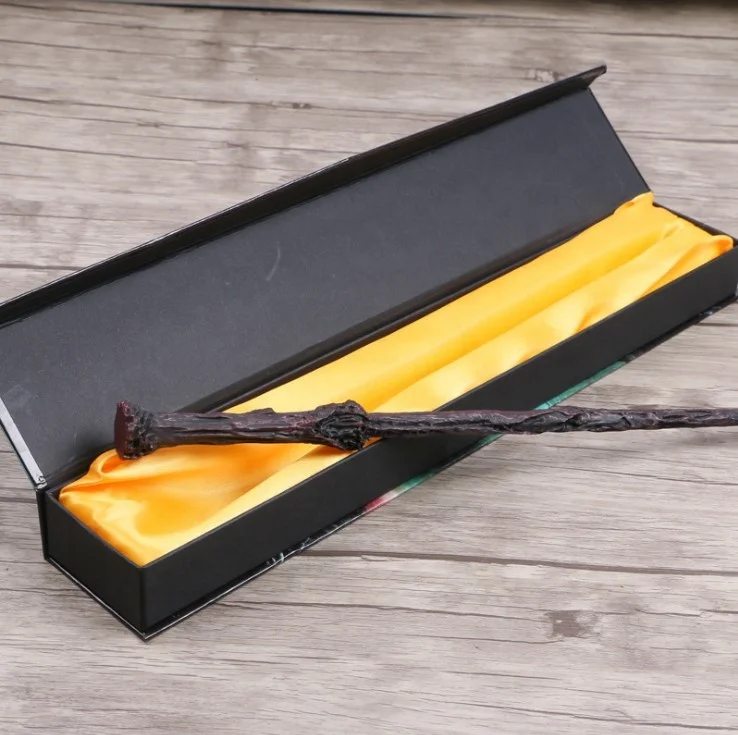
39 Styles Plastic Harry Magic Wands Cosplay Dumbledore Voldmort Hermione Metal Potters Magic Wand Christmas Gift 