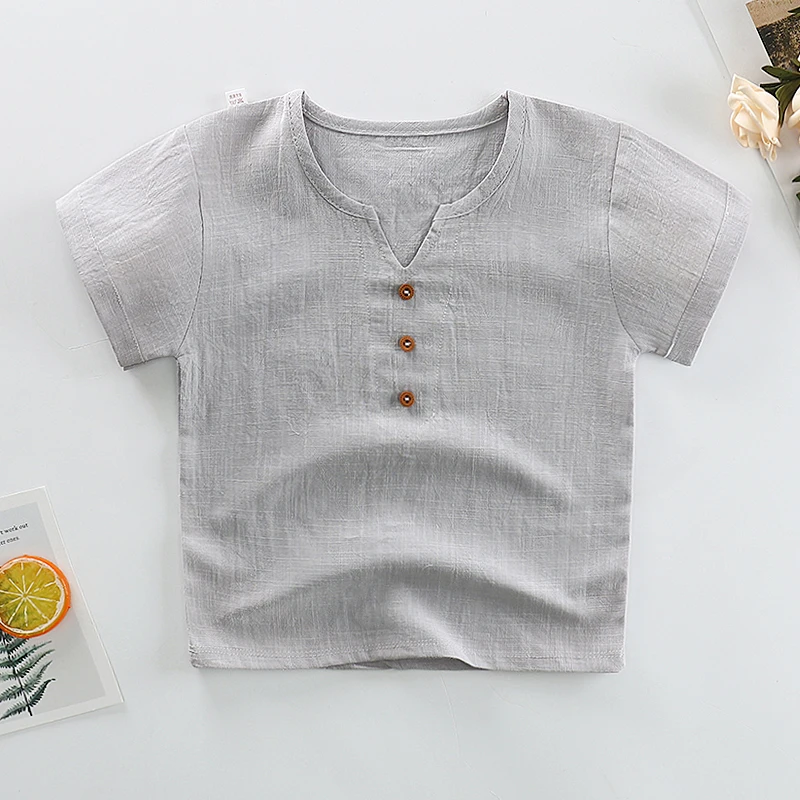 
Factory cheap shipping high quality round neck children t shirt with funny print 