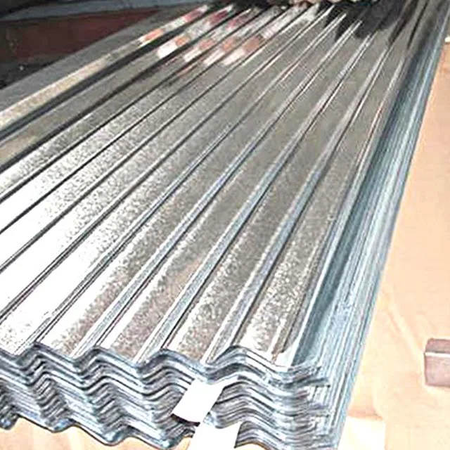 High quality cold rolled steel plate sheet color coated aluminium galvanized 22 gauge corrugated Steel Roofing Sheet