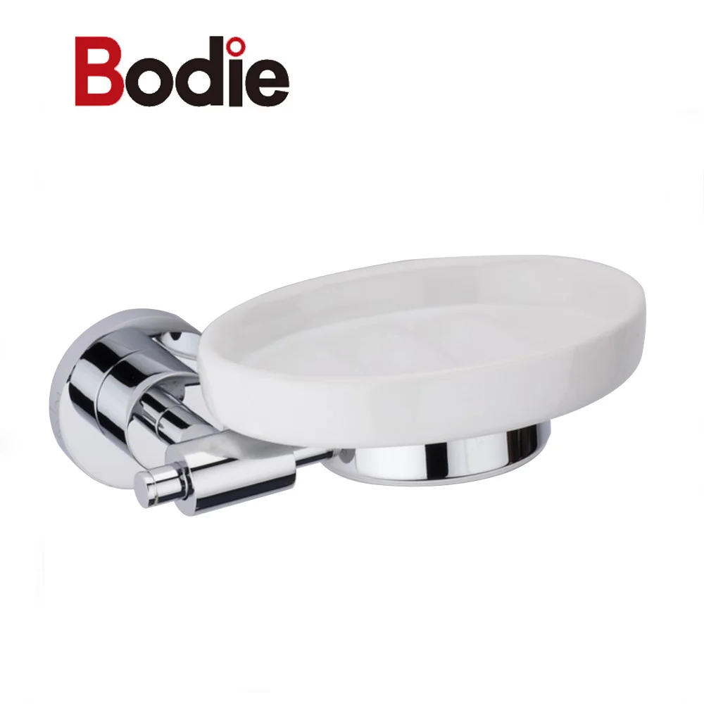 Bathroom Accessories Set Cheap Brass Chromed Double Robe Hook