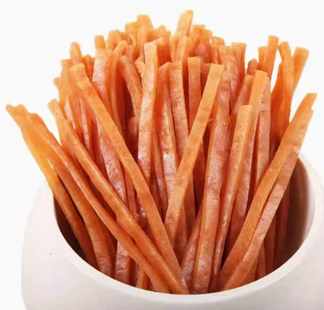 Factory Manufacture Organic Chicken Jerky Pet Treats Various Snack Strips with High Protein Nutrition Beef Taste Food Safe