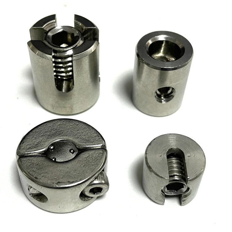 Custom manufacture stainless steel cable loop wire rope clip grip clamp stop end