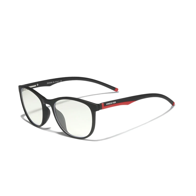 KINGSEVEN Square Clear Lens Optical Glasses Men Frame Blue Light Blocking Glasses Women Vision Computer Eyeglasses Frames 9007A