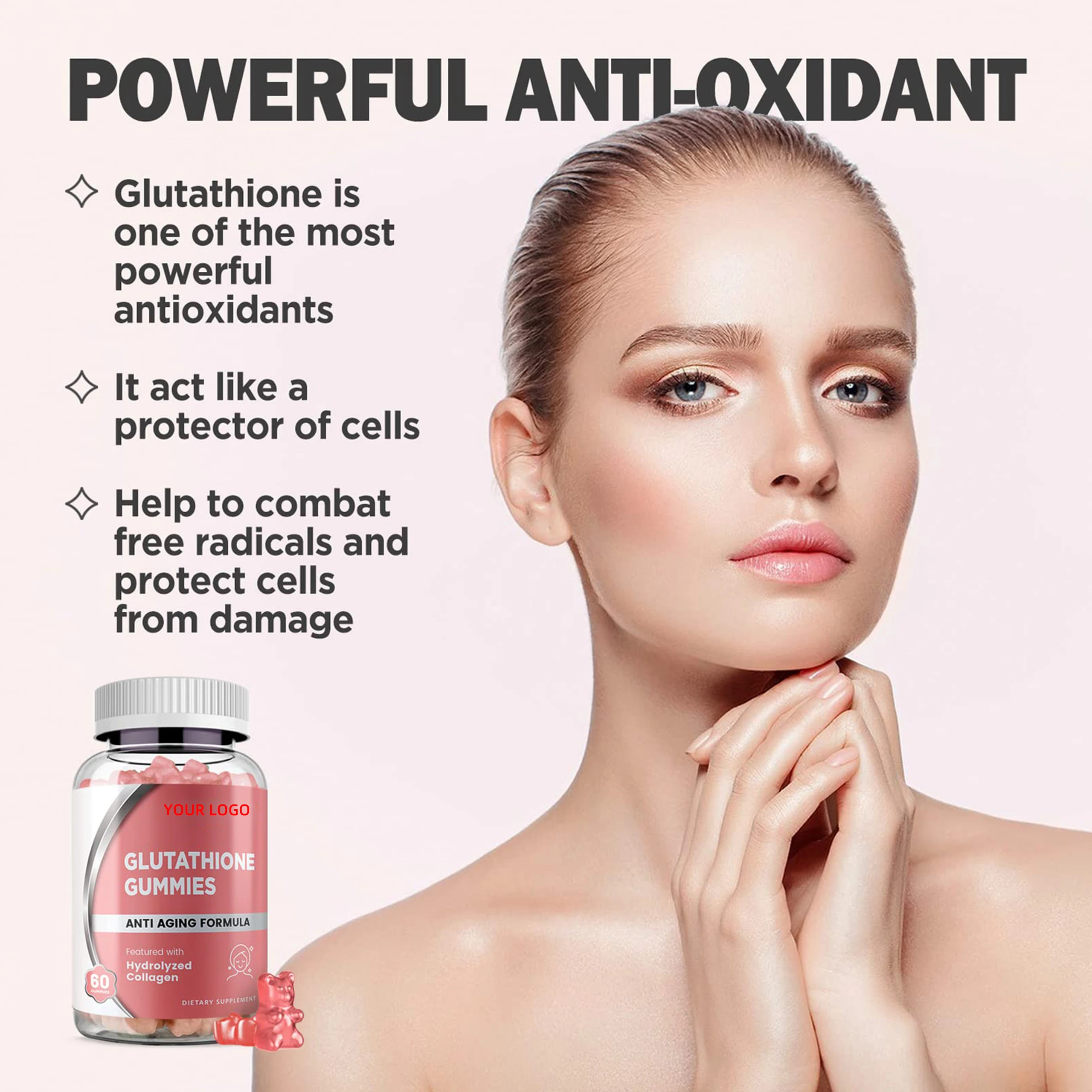 Glutathione Gummies For Unclouded GMP Verified and upheld Gluten-free snacks Herb-fueled With skin whitening gummies