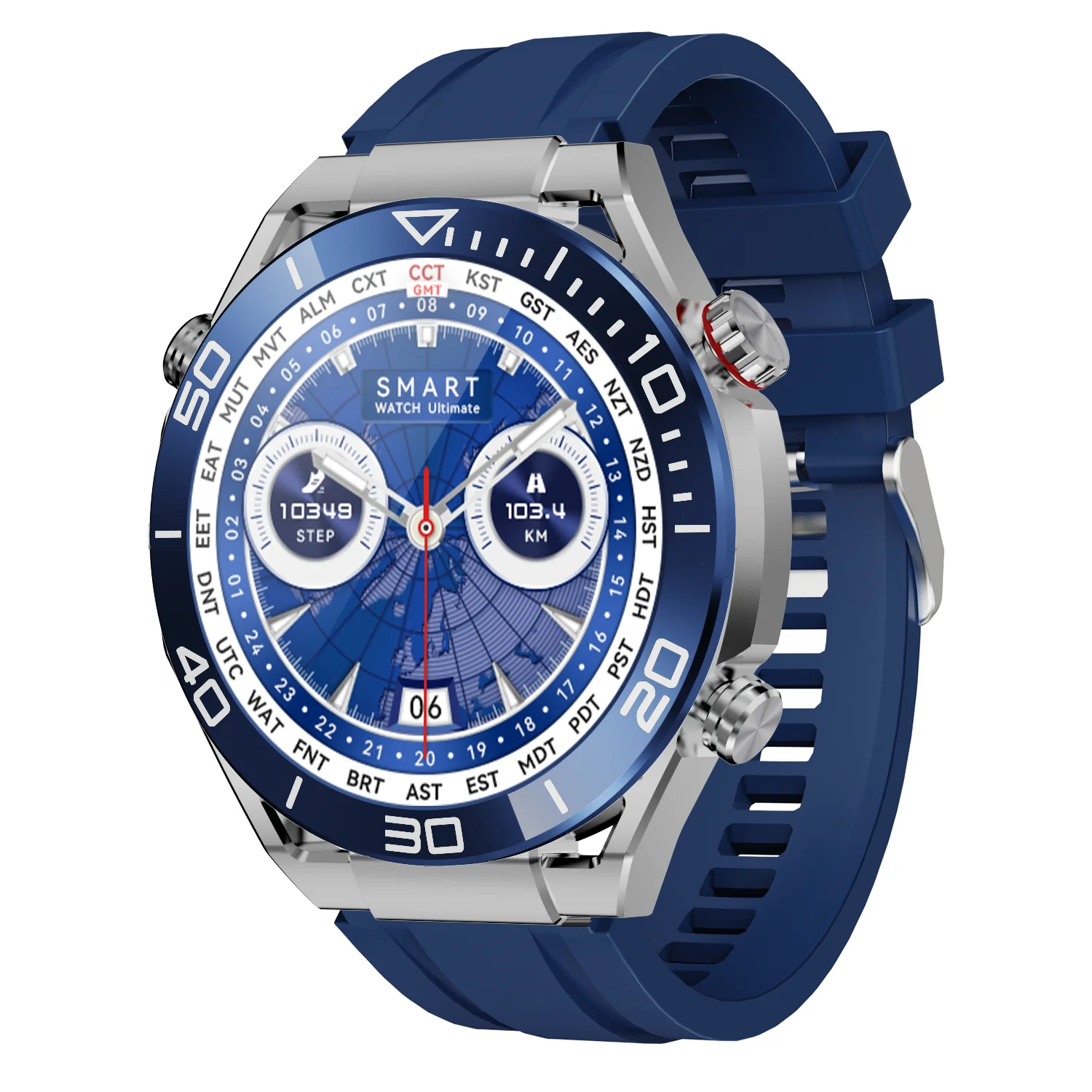 Новые Hd-часы, спортивные Смарт-часы, 1,52 дюймов, Ips-экран, батарейка 5,2 400 мАч, Беспроводная зарядка, Fitcloudpro, Смарт-часы