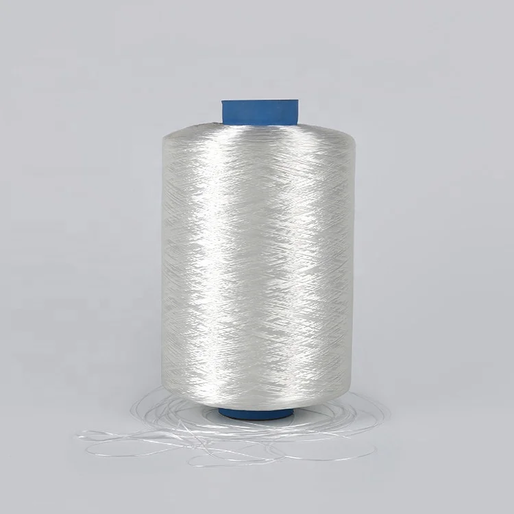Low Shrinkage High Tenacity Polyester Yarn 1000D/192F Twisted  White for Sale