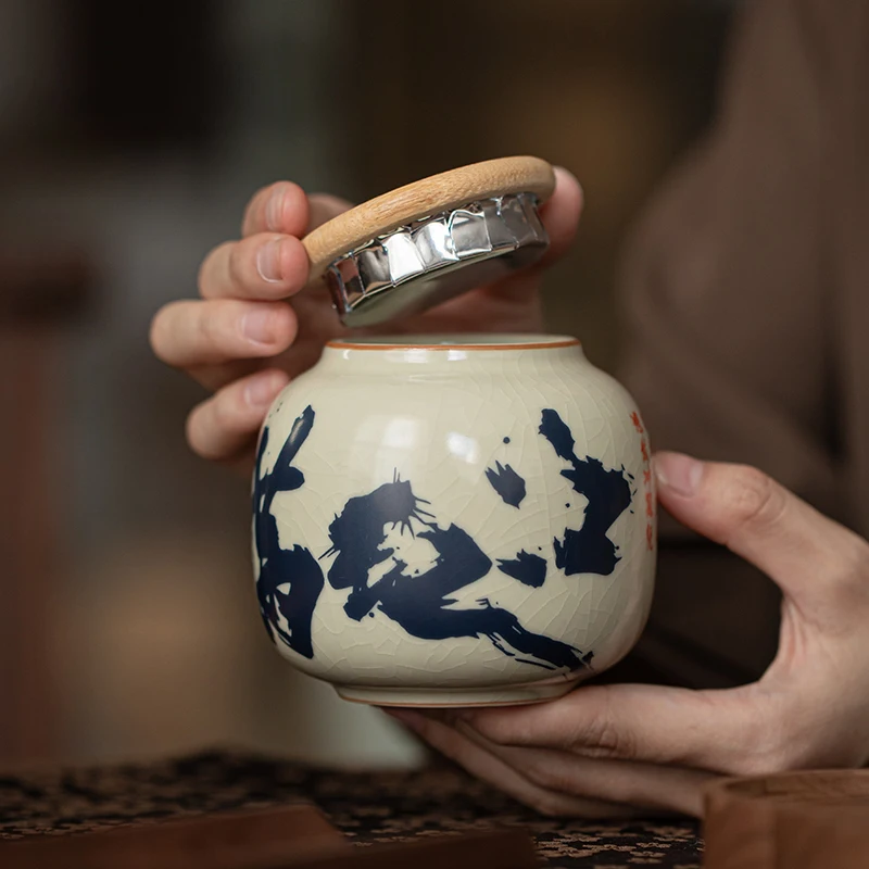 Чайник из красной керамики Song Ru Kiln Manjiang с герметичными принадлежностями для хранения принадлежностей чайной кроватки