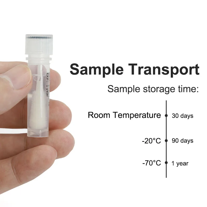 Human DNA Collection Tube DNA Test Kit To Do At Home Wholesale Human Paternity Ancestry DNA Test Kit