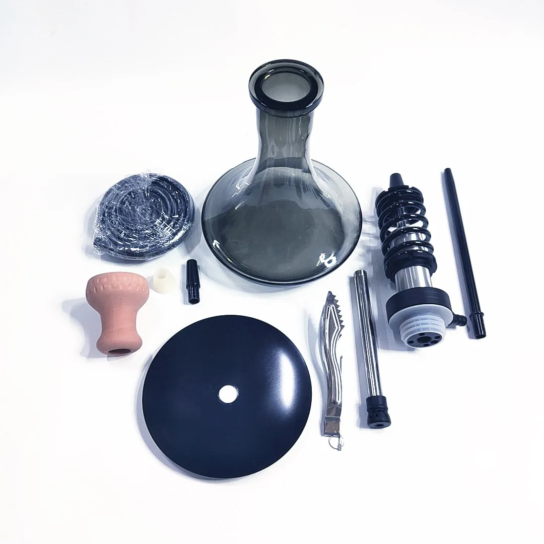 Matt color of   Handmade Ecofriendly Hookah Russia Bulb with Clearance Hookah Smoking Glass Base of 25cm Height  Russia Hookah