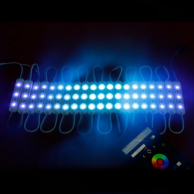 Светодиодный модуль 3smd с дистанционным управлением полноцветные модули светодиодов smd5050 WS2811 RGB