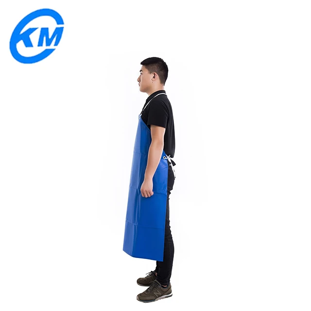 High quality Waterproof Oil proof Industrial PVC Aprons Recyclable Aprons