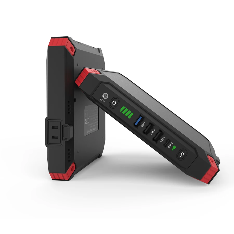 Pocket Size 80W Back up Electricity Solar Generator 24000mAh UAV Outdoor Power Supply 18W Portable Power Gasoline Generator