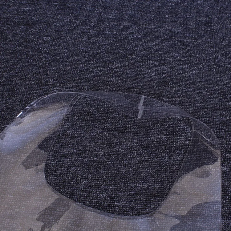 Double Thickness Customized Printing Pvc Plastic Tote Reusable Shopping Bag