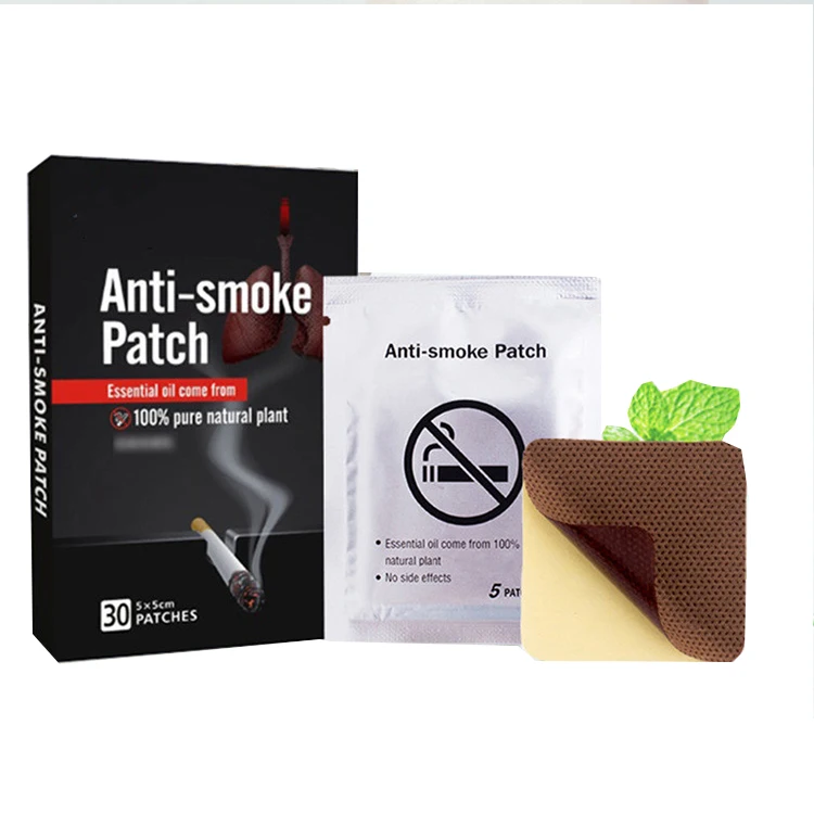 
Chinese Hot Product OEM Effective 100% Natural Medical Herbal Anti-Smoke Magnetic Patch 