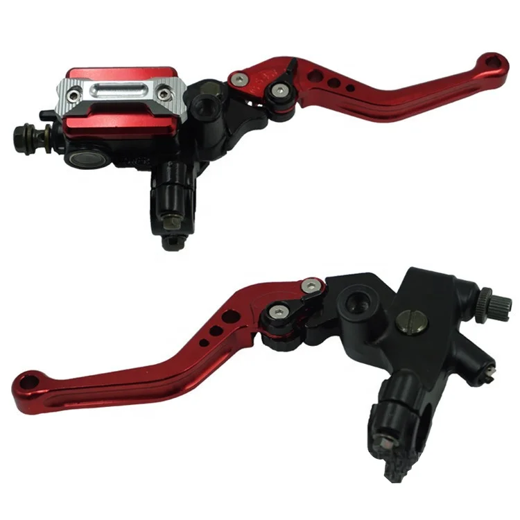 Universal Aluminum 7/8' 22mm CNC Front Handlebar Brake Clutch Lever Motorcycle Clutch and Brake Levers
