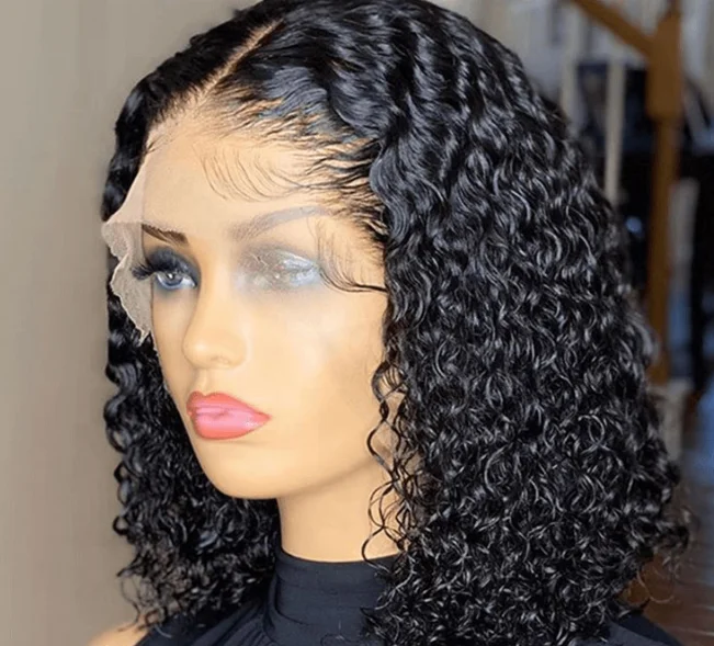 Amazon Blood Hair  Lace front  Wig factory  price  wholesale cuticle aligned unprocessed 13*4&4**4